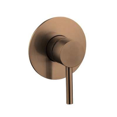 Without Slide Bar cUPC 100mm Round In-Wall Stainless Steel Single Function Bathroom / Brass Single Handle Concealed Shower Faucet Mixer Valve