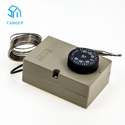 -35~35 Outdoor Range L Style Temperature Controller Manual Capillary Tube Thermostat Switch
