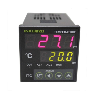 24 Hours Digital Temperature Controller PID Thermostat Inkbird ITC-100VH Measuring Temperature