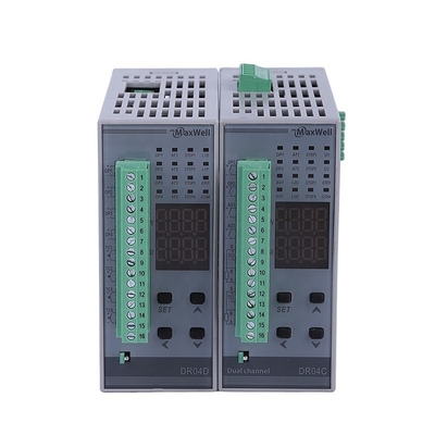 2 channels 4outputs PID temperature controller with RTU 40*93 modbus 24vdc power supply